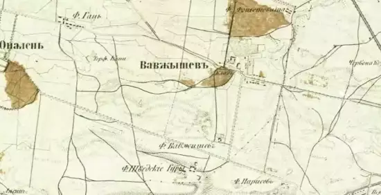 Военно-топографическая карта окрестностей Варшавы 1856 года - screenshot_2886.webp