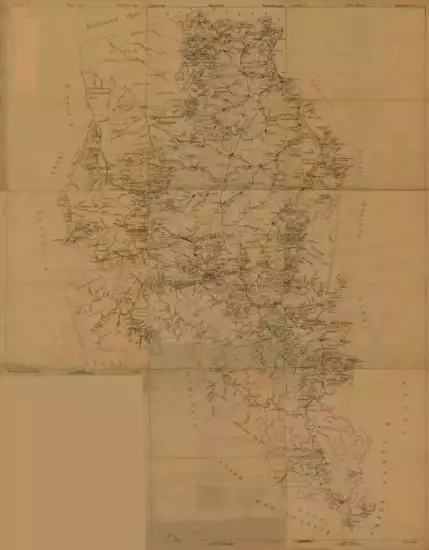 Карта Красноярского уезда Енисейской губернии 1919 года - screenshot_2935.webp