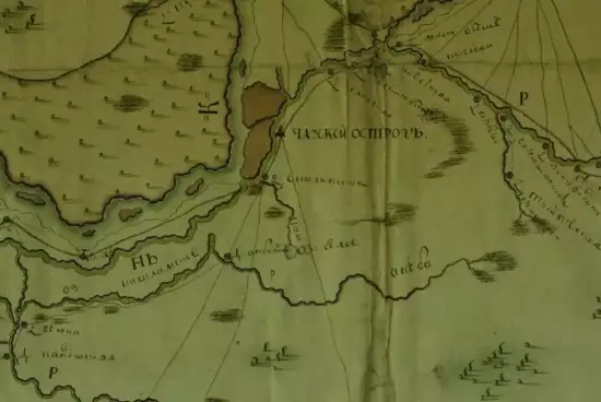 Карта земель в ведении Чаусской земской конторы 1771 года - screenshot_2939.webp