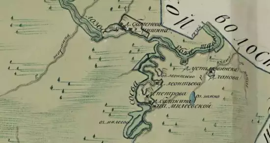 Карта Туринского уезда Гаринская волость 1798 года - screenshot_2961.webp