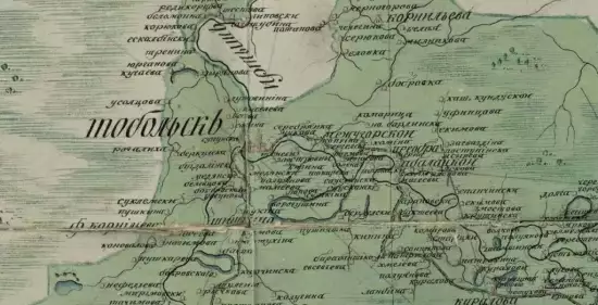 Карта Тобольского уезда Тобольской губернии 1798 года - screenshot_2980.webp