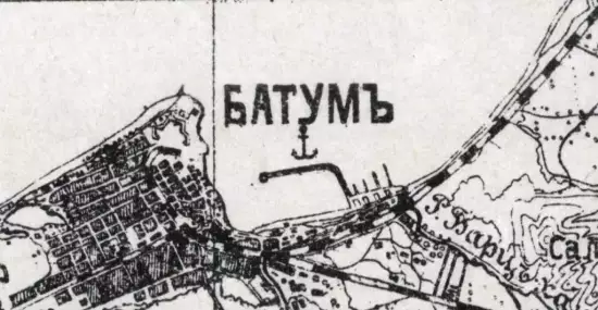 Карта Закавказья 1917 года 2 версты в дюйме - screenshot_3225.webp