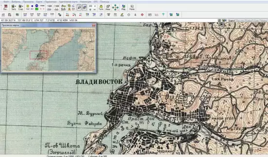 Карта РККА Владивостока и окрестностей 1936 года - screenshot_3284.webp