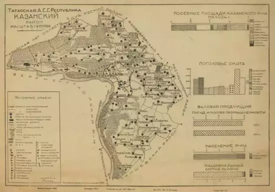 Карта Татарской АССР Казанского района 1935 года - screenshot_3518.webp
