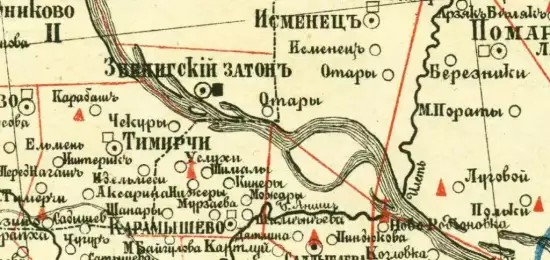 Карта Чебоксарского уезда Казанской губернии 1895 года - screenshot_3543.webp