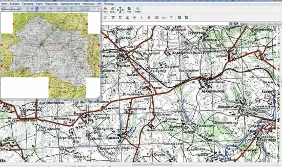 Топографическая карта Орловской области с привязкой Ozi - screenshot_3649.webp