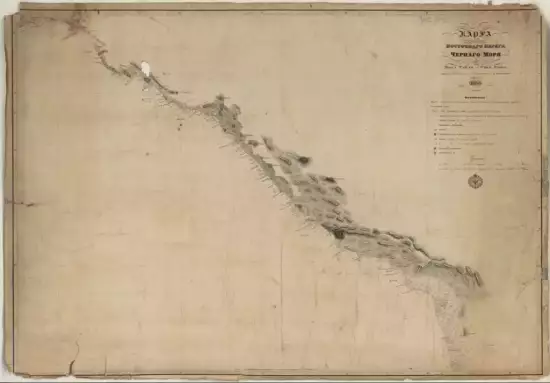 Карта восточного берега Черного моря 1834 года - screenshot_3792.webp