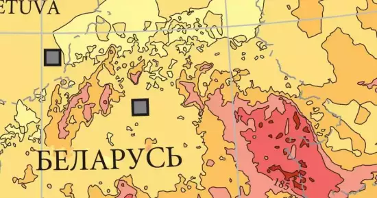 Атлас загрязнения Европы после Чернобыльской аварии 1986 год - screenshot_3806.webp