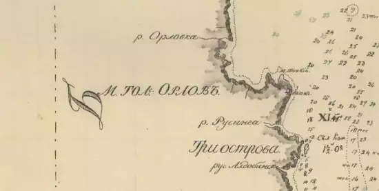 Меркаторская карта части Белаго моря 1827 года - screenshot_3812.webp