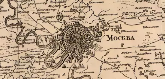 Географическая карта Московской провинции 1774 год - screenshot_3848.webp
