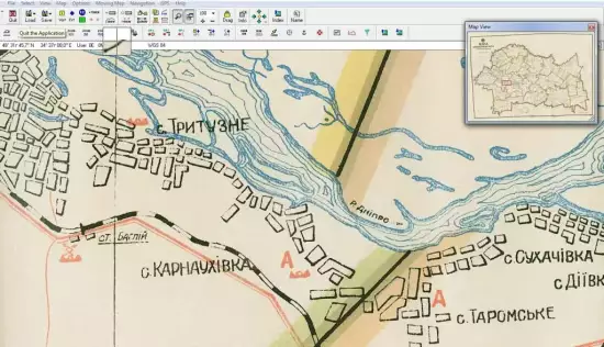 Карта Днепропетровского Екатеринославского округа 1927 г. - screenshot_4142.webp