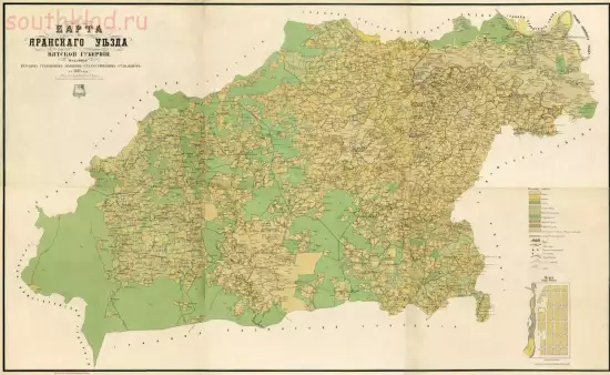 Карта Яранского уезда Вятской губернии 1891 г. - screenshot_4272.webp
