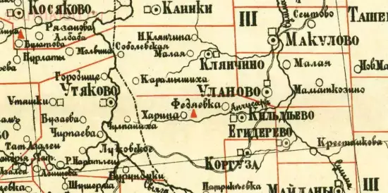 Свияжский уезд 1895 года 10 верст в дюйме - screenshot_4295.webp
