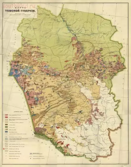Карта Томской губернии 1912 года - screenshot_4354.webp