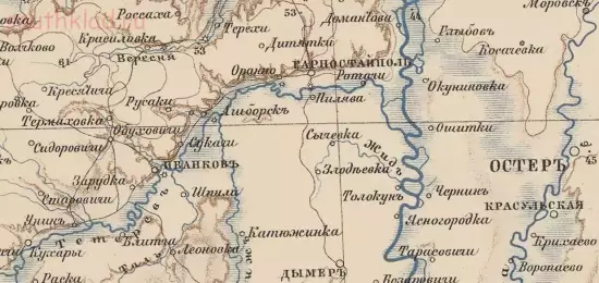 Гипсометрическая карта Полесья 1898 года - screenshot_4378.webp