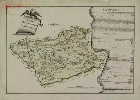 Карта Челябинского уезда Оренбургской губернии 1880 года - screenshot_4497.webp