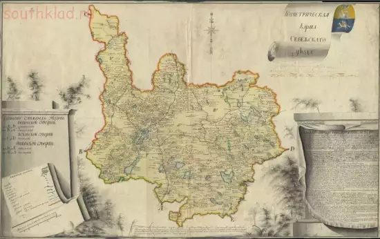 Геометрическая карта Себежского уезда 1798 год - screenshot_4499.webp
