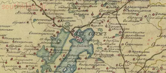 Геометрическая карта Себежского уезда 1798 год - screenshot_4500.webp