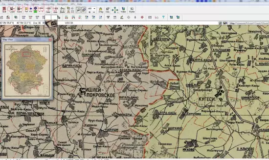 Карта Чувашской АССР 1936 года - screenshot_4545.webp
