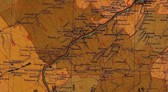 Карта Алтайского округа Томской губернии 1900 год - screenshot_4553.webp