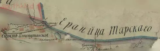 Карта Ишимского уезда Тобольской губернии 1815 года - screenshot_4577.webp