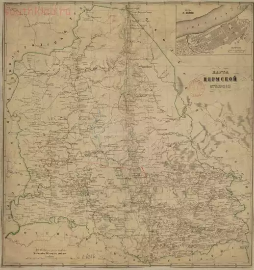 Карта Пермской губернии 1876 год - screenshot_4646.webp