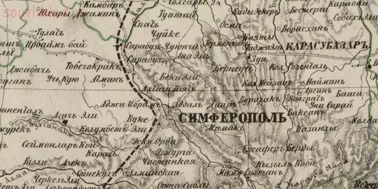 Карта Таврической губернии 1860 года - screenshot_4649.webp