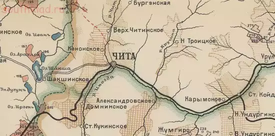 Карта Забайкальской области 1911 года - screenshot_4741.webp