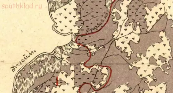 Почвенная карта Чимбайской волости Каракалпакской автономной республики 1928 года - screenshot_4762.webp
