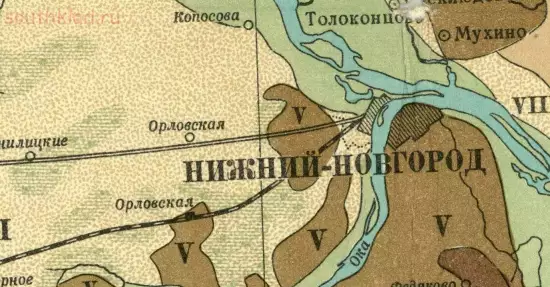 Почвенная карта Нижегородской губернии 1886 года - screenshot_4770.webp