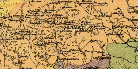 Схематическая почвенная карта Орловской губернии 1907 года - screenshot_4774.webp