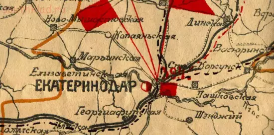 Схема расположения частей ВНУС Кубанской области 1920 года - screenshot_4816.webp