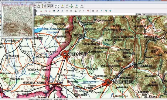 Топографическая карта Украины 10 км с привязкой к Ozi - screenshot_4962.webp