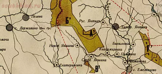 Карта Лаишевского уезда Казанской губернии 1911 год - screenshot_4994.webp