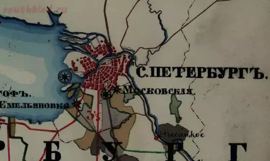 Карта доброкачественности почв С.Петербургской губернии 1846 года - screenshot_5073.webp