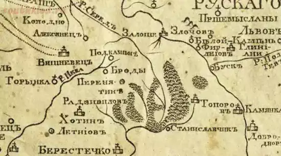 Карта представляющая Малороссию под владением Польским XVII века - screenshot_5115.webp
