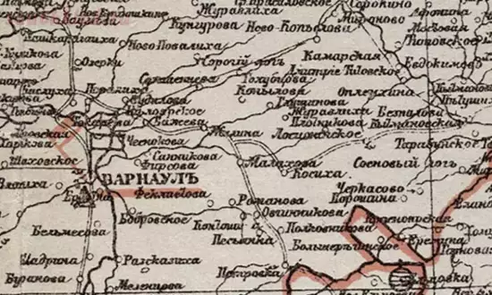 Карта Томской губернии 1911 год - screenshot_5199.webp