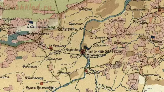 Карта Томской губернии 1911 год - screenshot_5203.webp