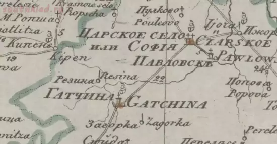 Генеральная карта Санкт-Петербургской губернии 1829 года - screenshot_5273.webp