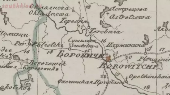 Генеральная карта Новгородской губернии 1829 года - screenshot_5292.webp