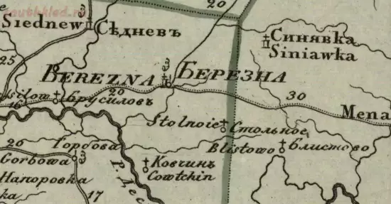 Генеральная карта Черниговской губернии 1829 года - screenshot_5302.webp