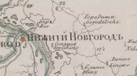 Генеральная карта Нижегородской губернии 1829 года - screenshot_5334.webp