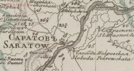 Генеральная карта Саратовской губернии 1829 года - screenshot_5340.webp