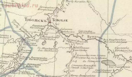 Генеральная карта Тобольской губернии 1829 года - screenshot_5360.webp