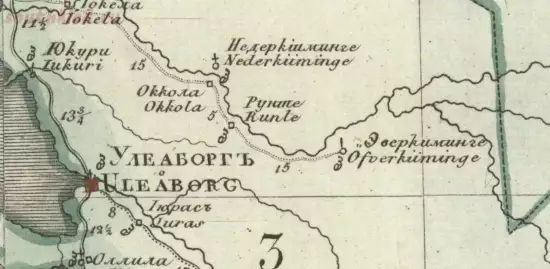 Генеральная карта Великого княжества Финляндского 1829 года - screenshot_5373.webp