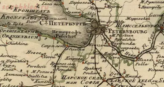 Генеральная карта Санкт-Петербургской губернии 1829 года - screenshot_5387.webp