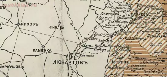 Карта русского населения Холмской Руси 1909 года - screenshot_5432.webp