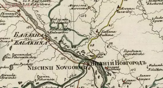 Генеральная карта Нижегородской губернии 1829 года - screenshot_5451.webp