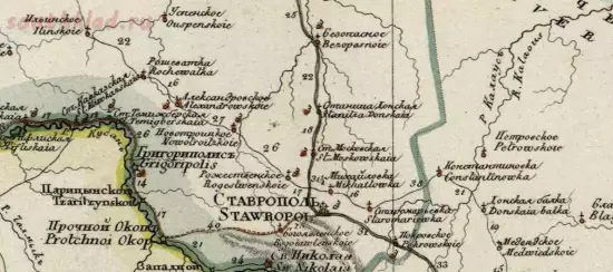Генеральная карта Кавказской области 1829 года - screenshot_5461.webp