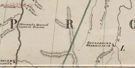 Генеральная карта Якутской области и Охотского округа 1826 года - screenshot_5479.webp
